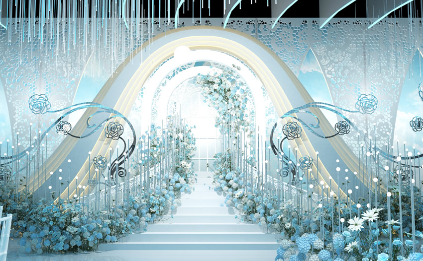 筠连釡香烙馍村水晶厅效果展示